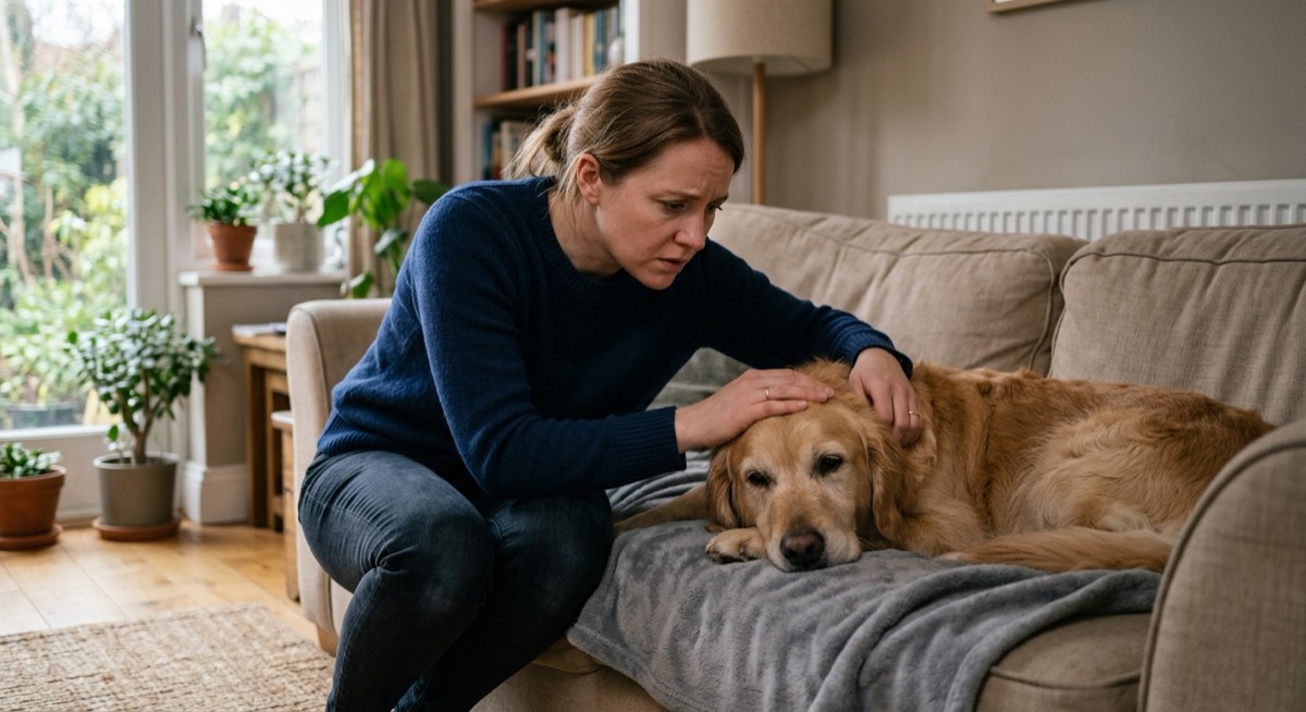 Mi perro vomita: cuándo preocuparse y cuándo ir al veterinario
